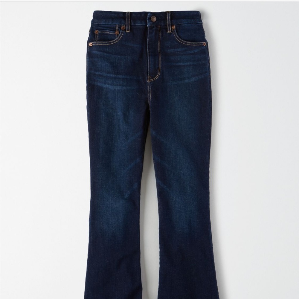 American Eagle Curvy High Rise Flare 6